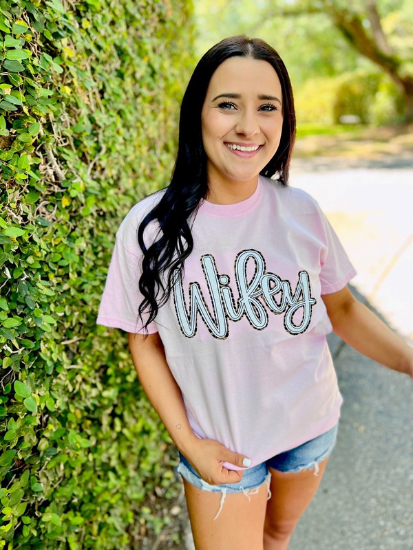 Wifey Leopard Applique