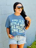 God Is Within Her She Will Not Fail