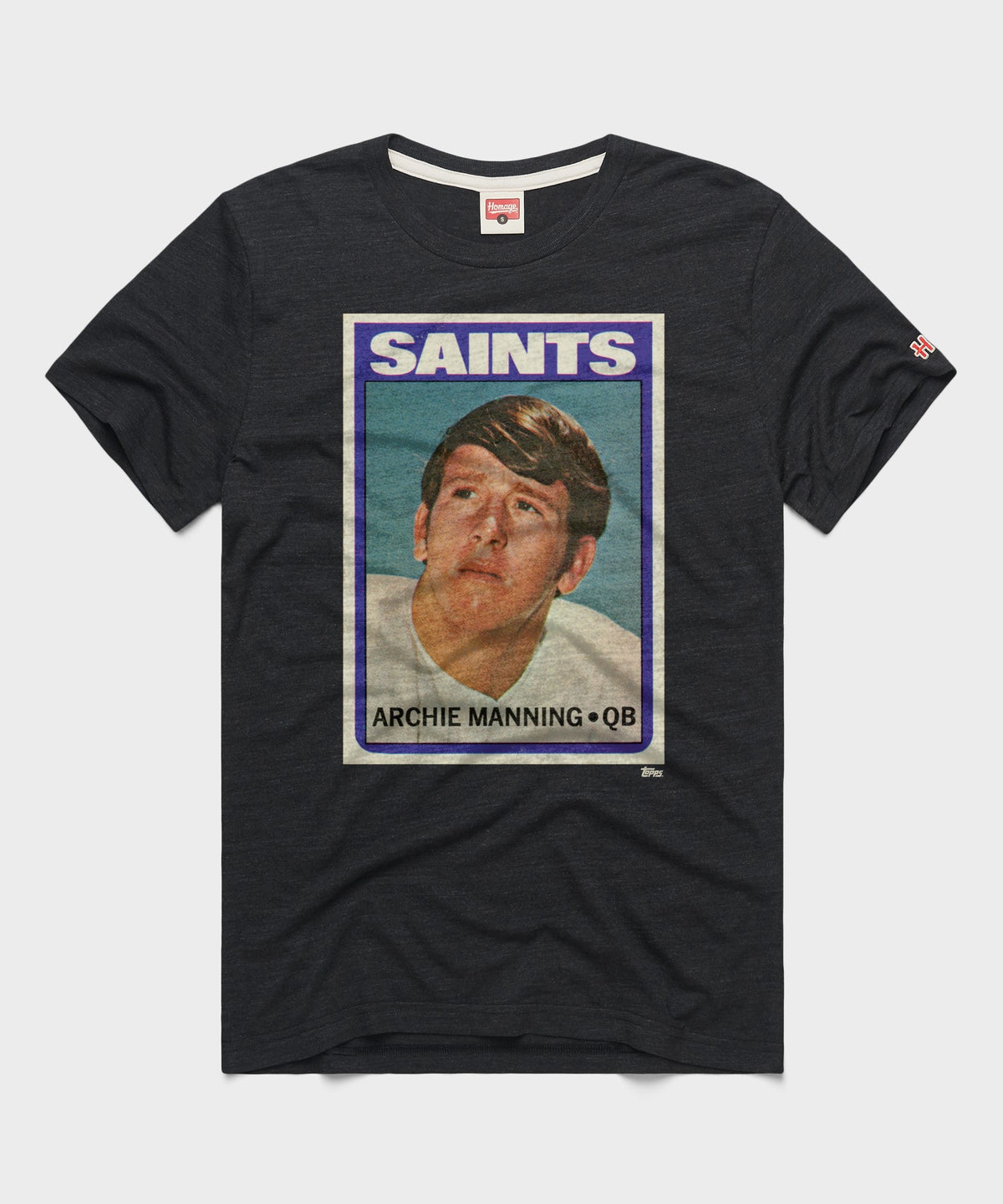 1972 Topps Football Archie Manning Saints product image 1
