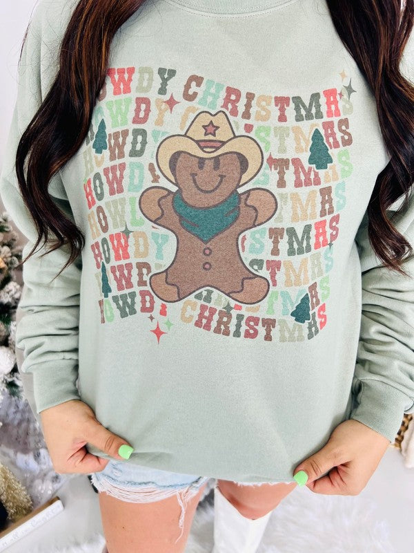 Howdy Christmas Gingerbread Man Retro Wavey Stack product image 2