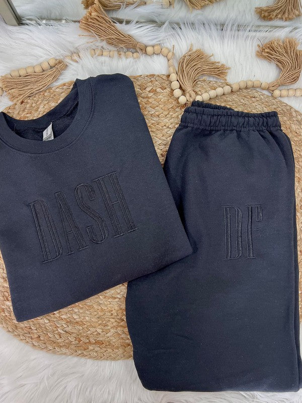 Custom Embroidered Tonal Sweatpants