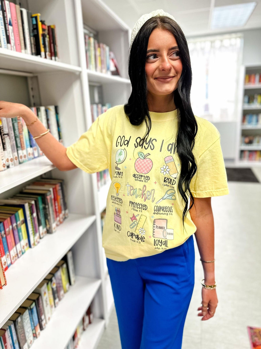 God Say's I Am Teacher Things DTF Top product image 2