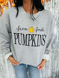 Farm Fresh Pumpkin Embroidered product image 1