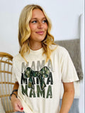 Mama Camo Coquette Bow DTF