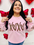 XOXO Hearts Leo Applique
