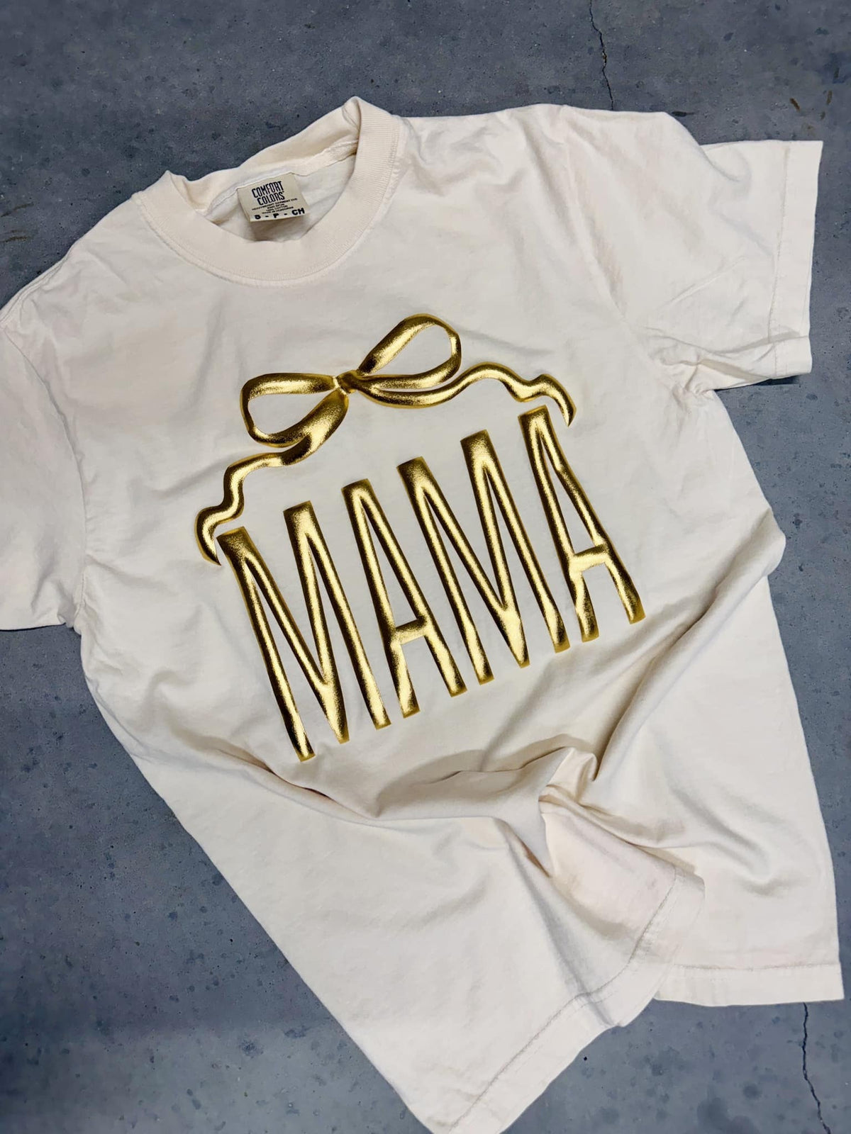 Custom Coquette Name Bow Puff Top
