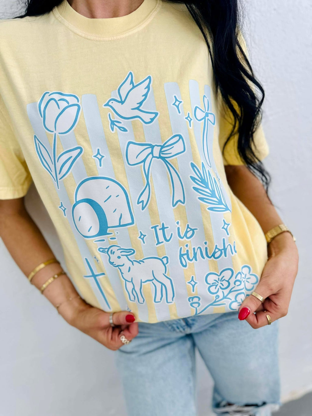 It Is Finished Pastel DTF Apparel