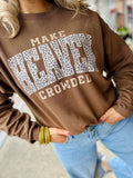 Make Heaven Crowded Leo Print Graphic Design product image 1