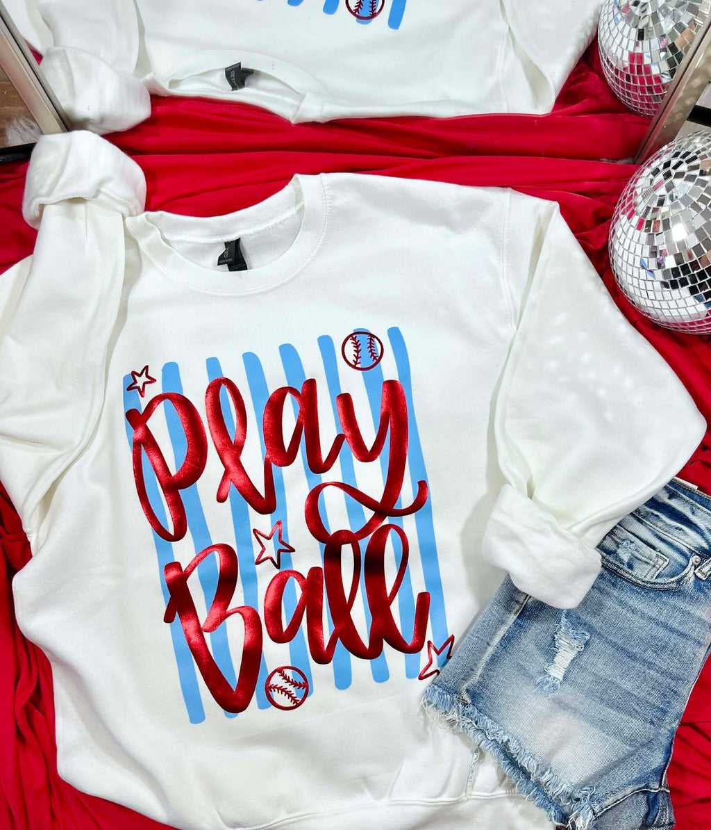 Play Ball DTF / Puff Vinyl Graphic Design product image 1