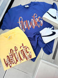Football Sport Cursive GAME112 DTF Graphic Apparel