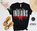 Checkered Pride with Bow- Johnston City Indians