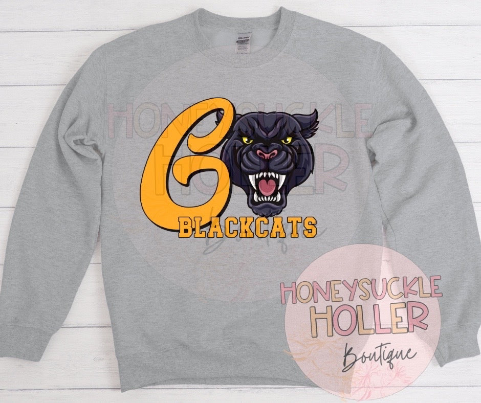 Cursive G Blackcats
