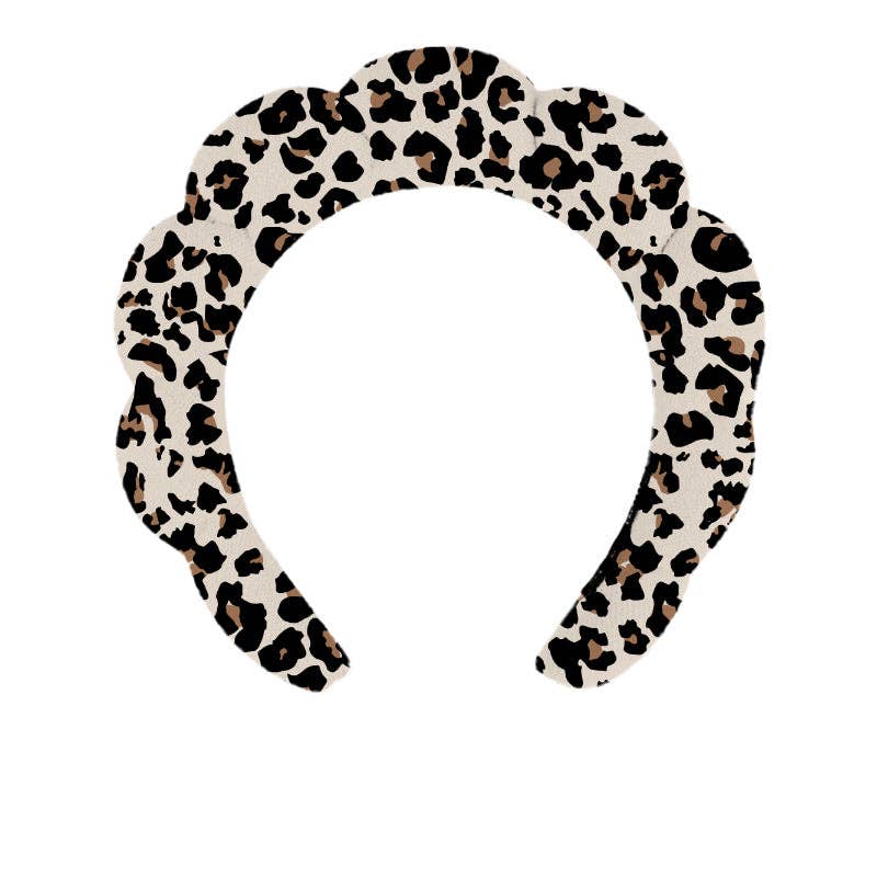 Leopard “Get Ready With Me” Skincare Headband