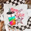 Tie dye cup mom juice tee or sweatshirt | WHOLESALE