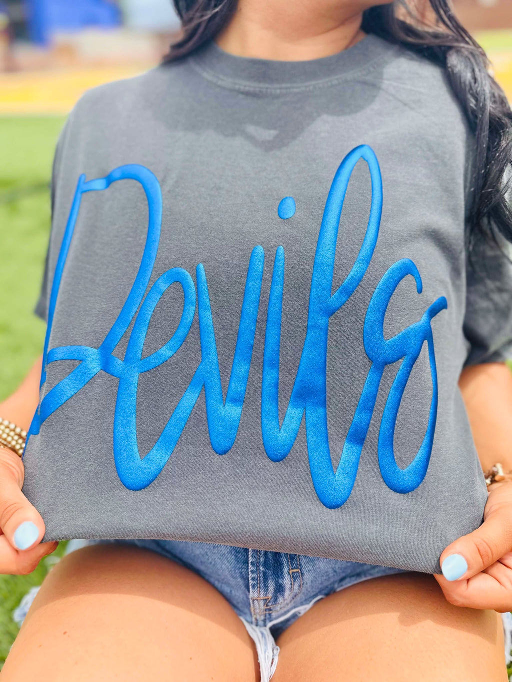 Custom Jumbo Cursive Puff Vinyl Top product image 4