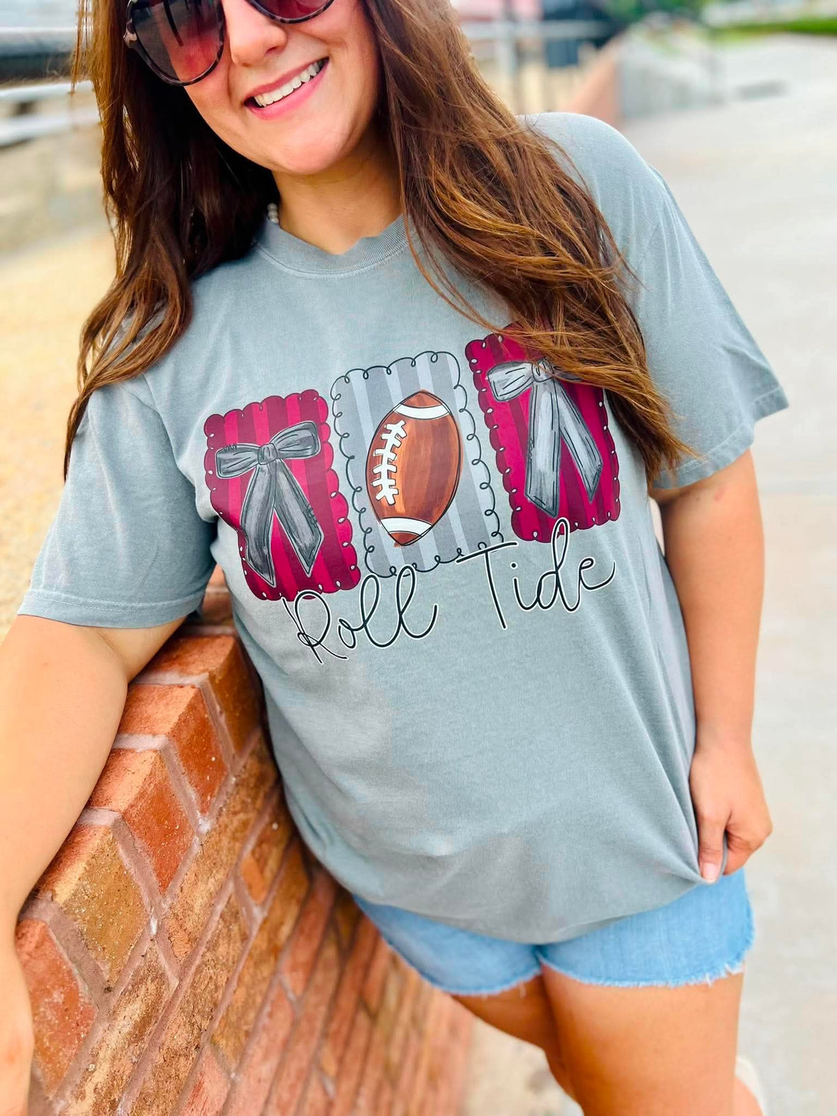Game Day Trio Football Custom GAME91 DTF Graphic product image 2