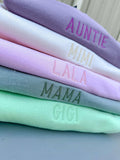 Personalized Monochrome Embroidered Sweatshirts product image 1