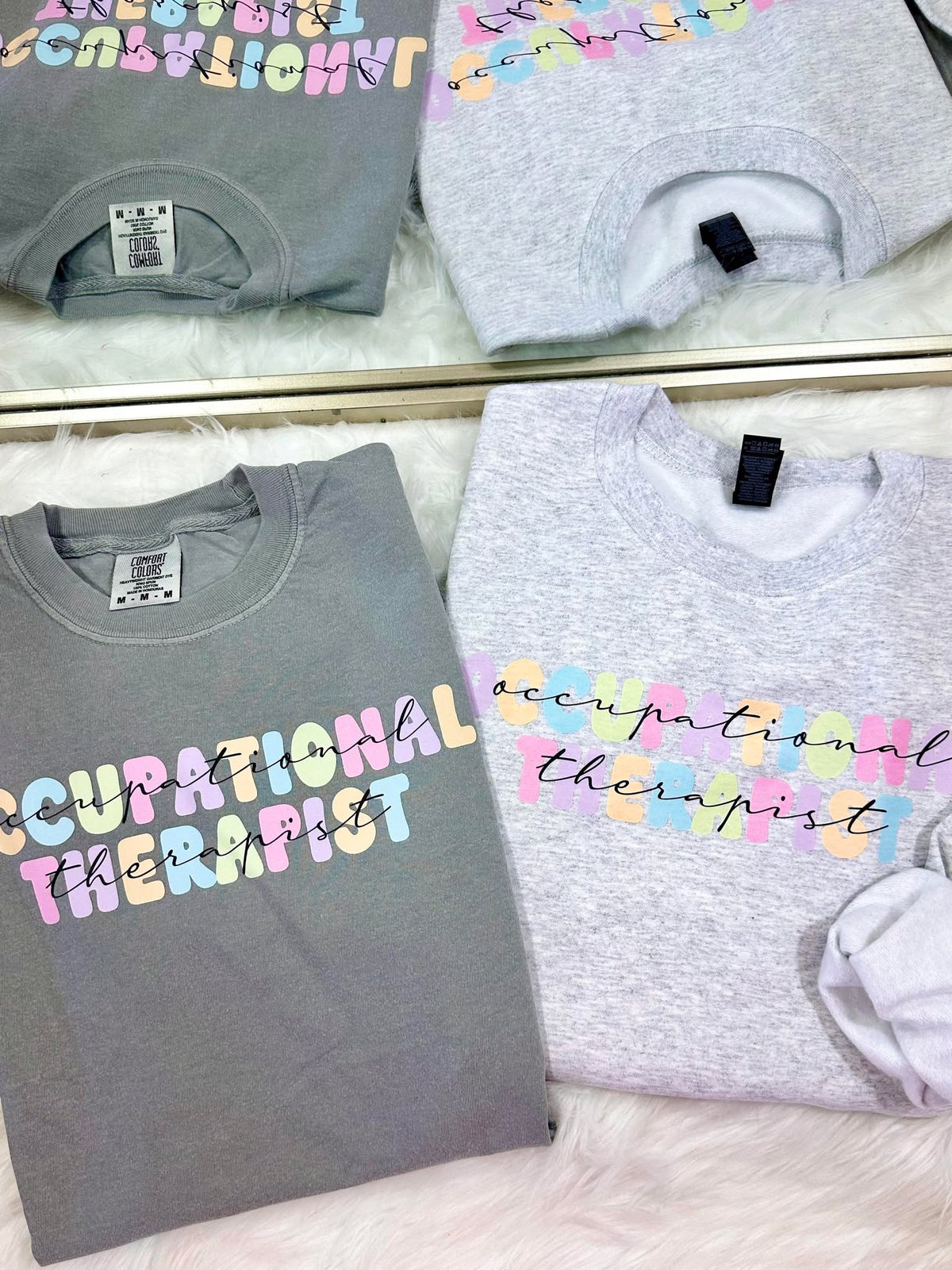 Pastel Multi Occupation Work DTF Custom Design product image 1