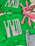 WWJD Jumbo Striped DTF Top product image 1