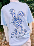 Happy Easter Chino Bunny Rabbit DTF Top