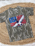 USA Flag Mallard Graphic DTF