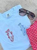 Fish Trio Red White and Blue JULY36 Thread