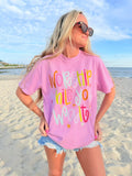 Worship While You Wait Graphic DTF FAITH110 Top