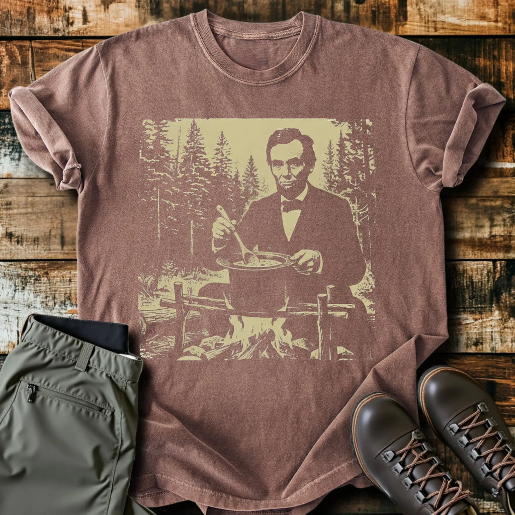Abe Cookin From His Hat T-Shirt