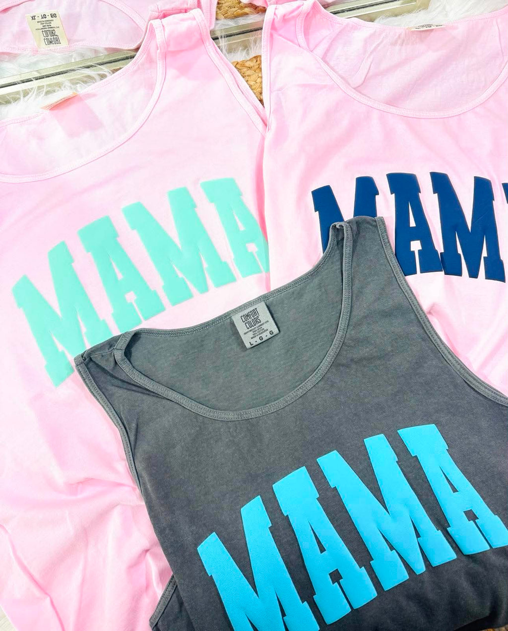 Summer Puff Tanks Custom MAMA60