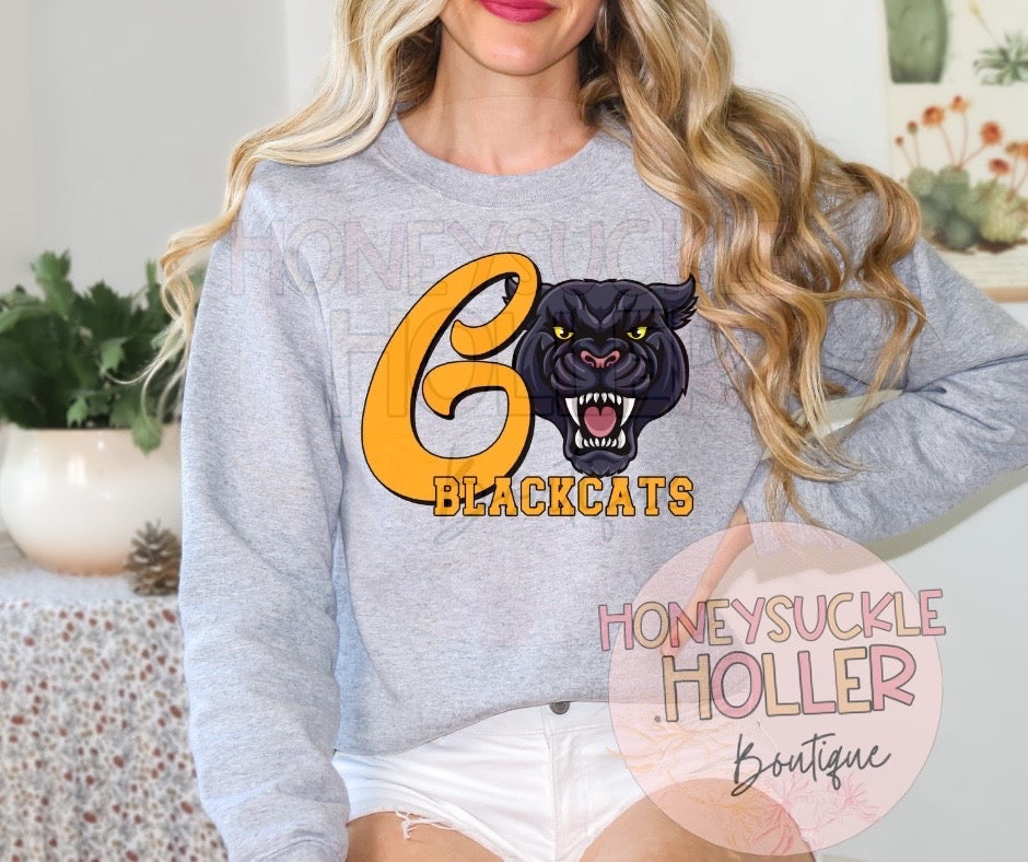 Cursive G Blackcats