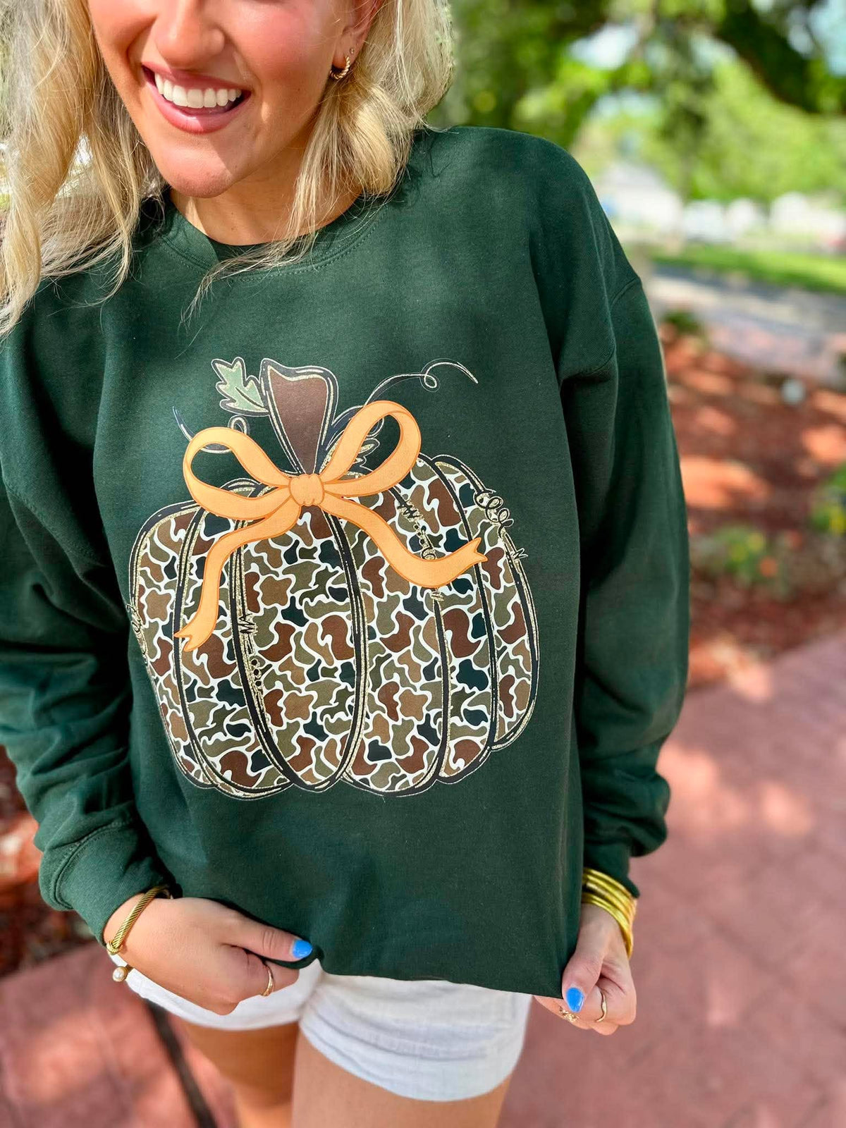 Camo Pumpkin FALL34 DTF Apparel product image 1