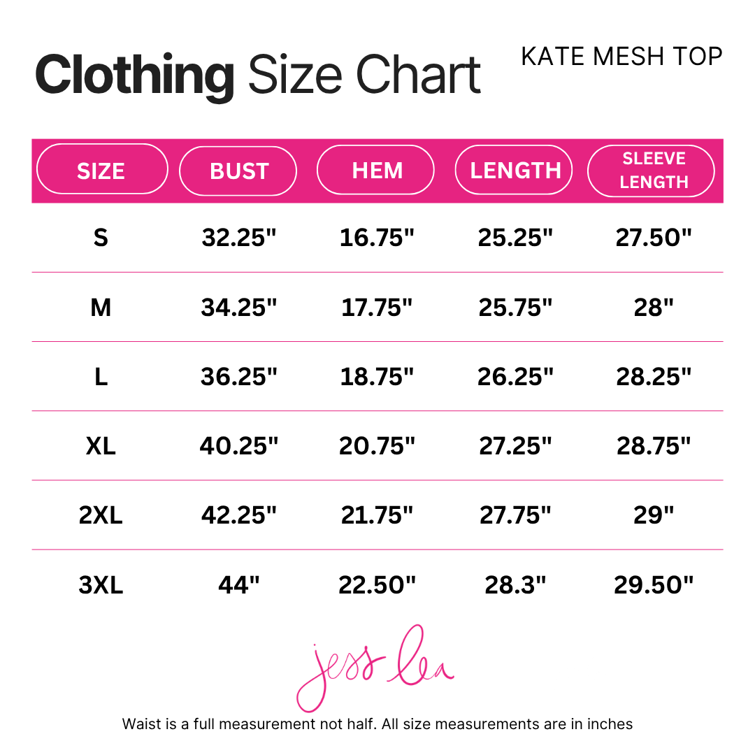 Kate Mesh Top- GiGi the Ghost: Multi / XL