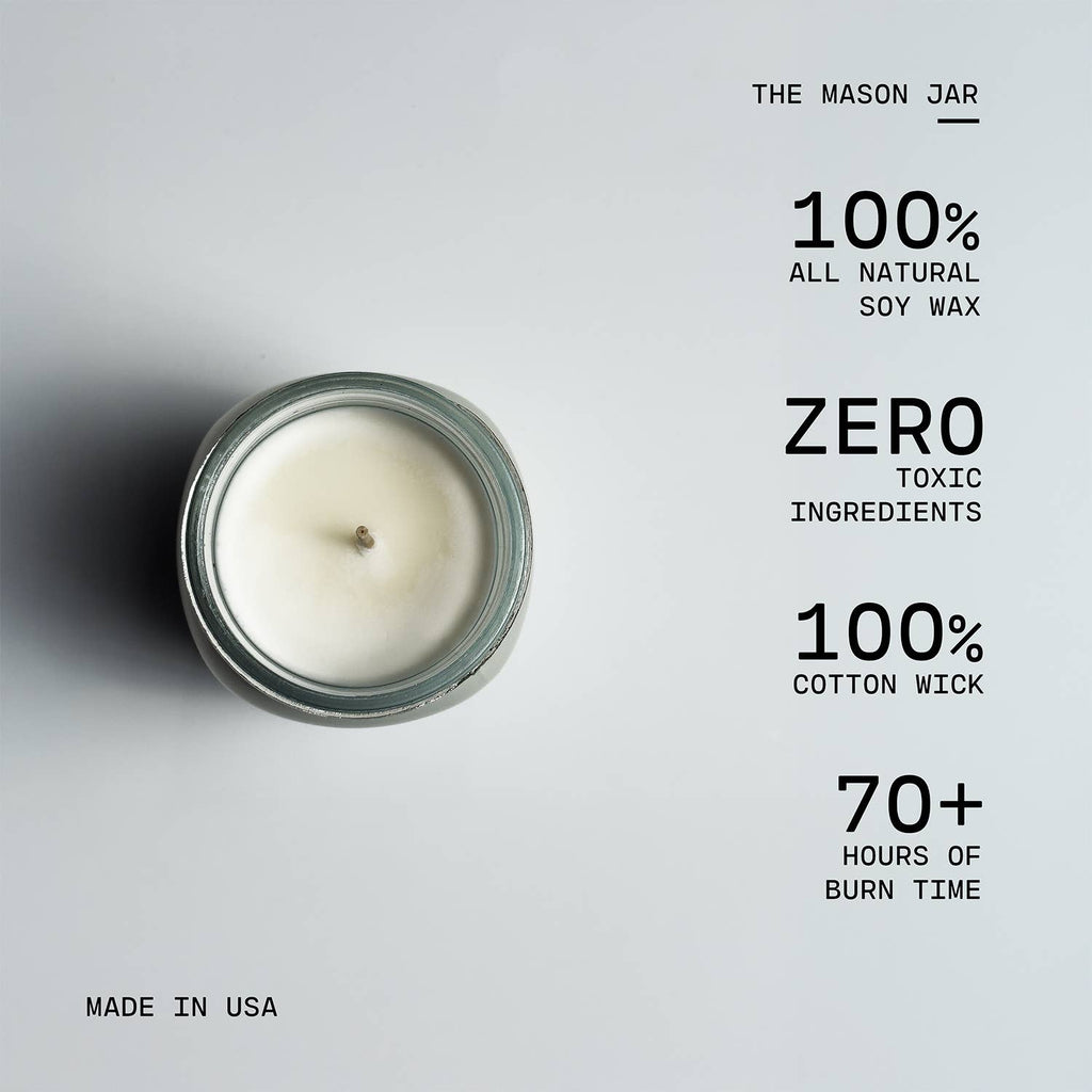 13 oz Mason Jar Fall Candle: Autumn Orchard