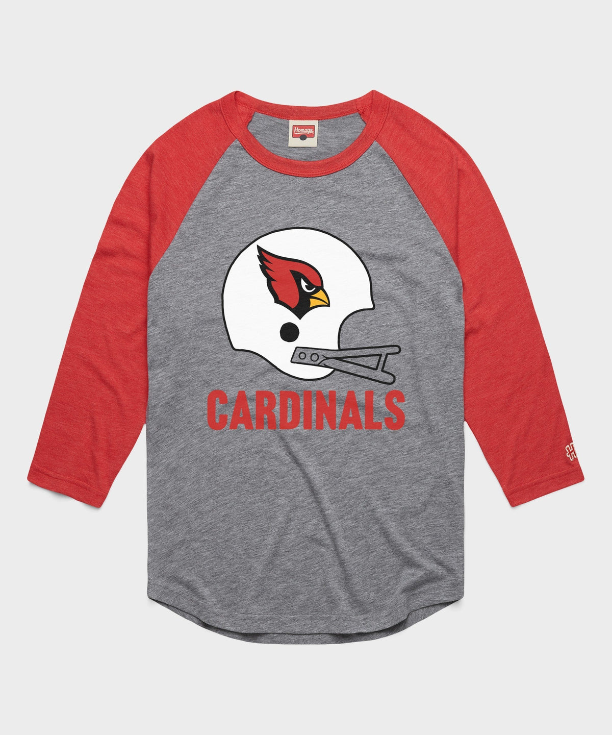 Arizona Cardinals Big Helmet Raglan product image 1