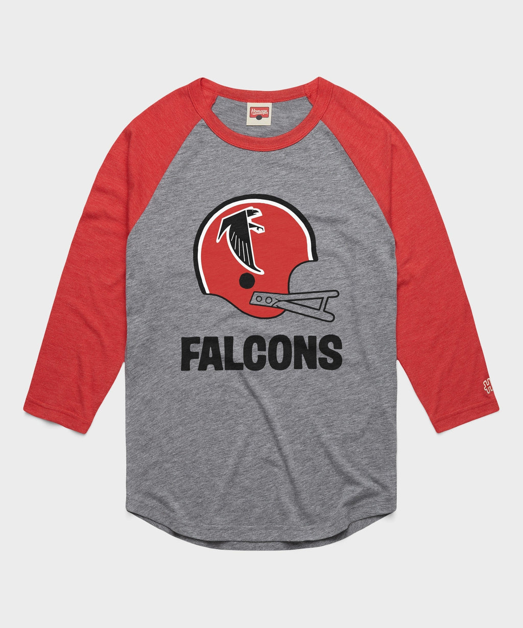 Atlanta Falcons Big Helmet Raglan product image 1