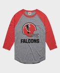 Atlanta Falcons Big Helmet Raglan product image 1