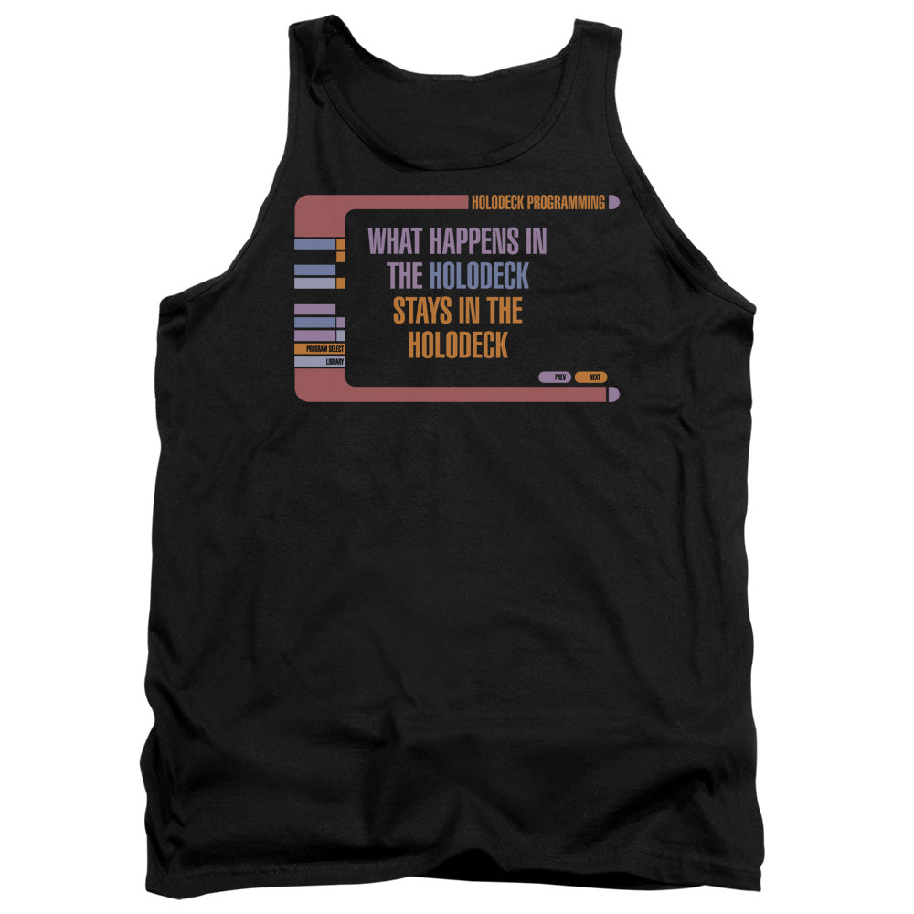 Star Trek The Next Generation Holodeck Secrets Tank Top