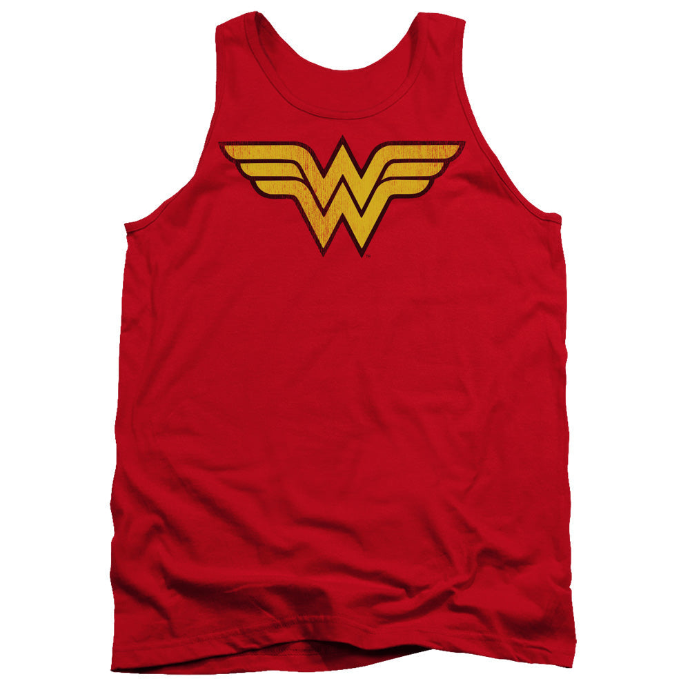 Wonder Woman Logo Dist Tank Top