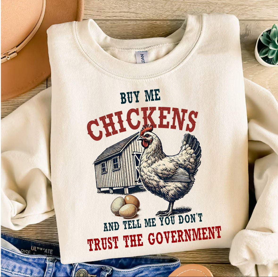 Buy me chickens and tell me you don't trust the government product image 1