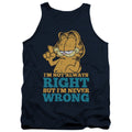 Garfield Never Wrong Tank Top