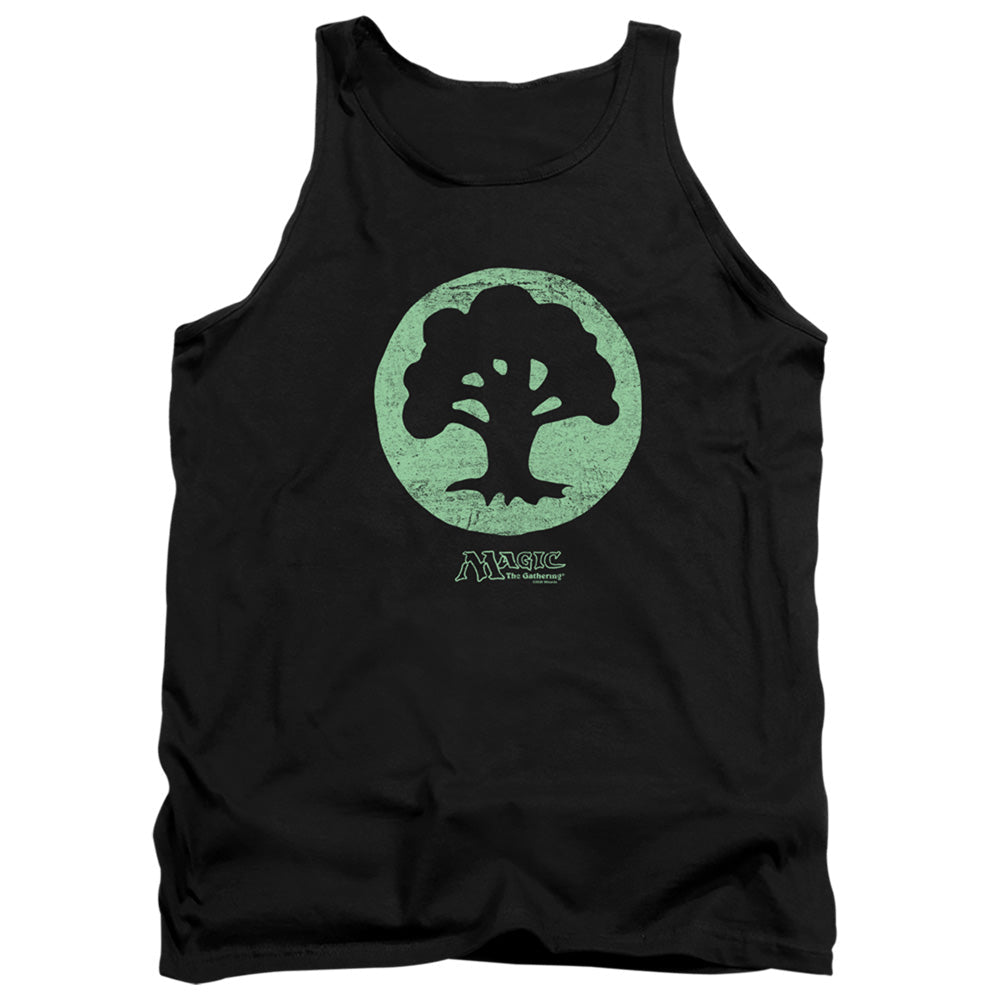 Magic The Gathering Green Symbol Tank Top