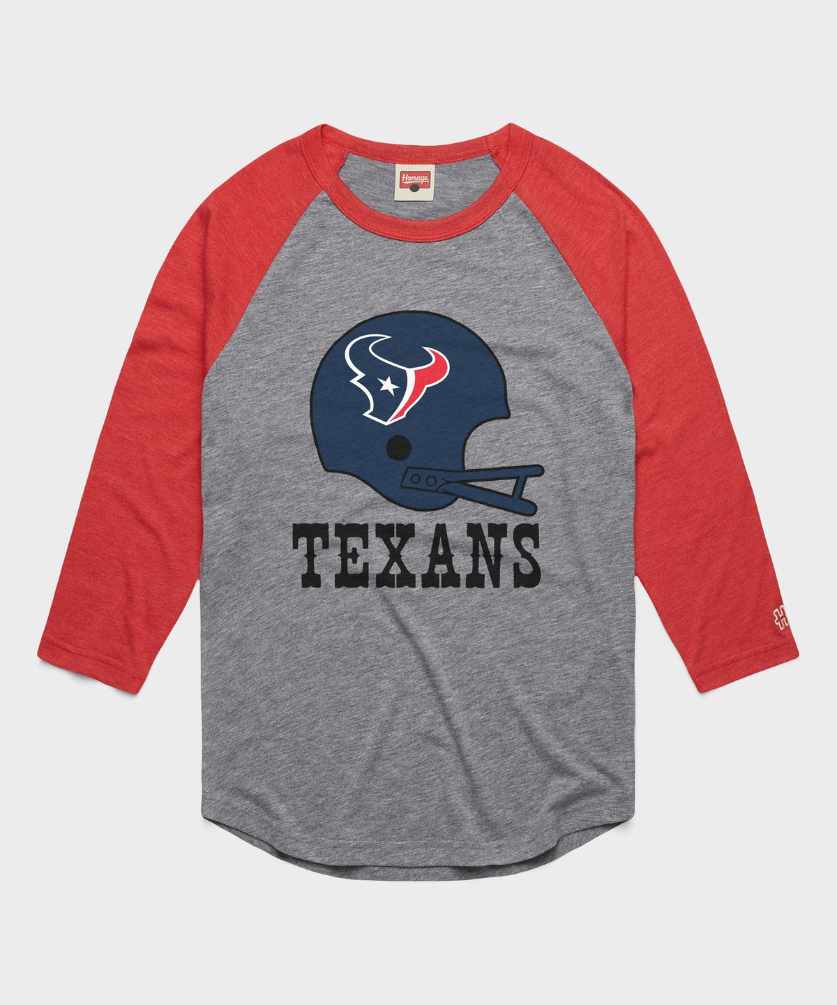 Houston Texans Big Helmet Raglan product image 1