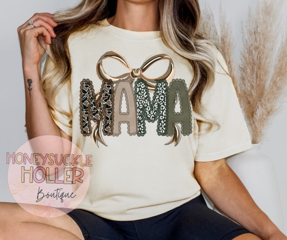 Camo & Leopard Mama