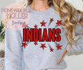 Red Star Burst - Indians