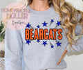 Blue Star Burst - Orange Bearcats