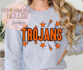 Orange Star Burst - Trojans