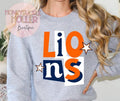 Collage Letters - Lions
