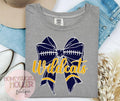 Football bow - Wildcats