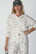 Duck print knit CARDIGAN ONLY