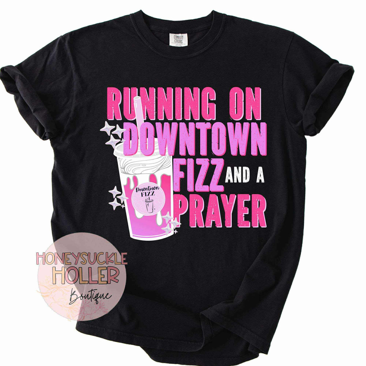 Running on Downtown Fizz & a Prayer
